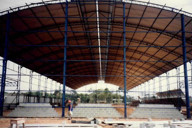 Ano 1996 - Vista dos fundos do Galpão