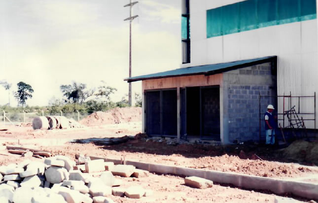 1997 - Vista da sala de compressores