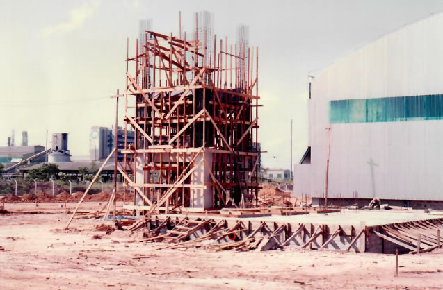 1997 - Caixa d'agua e caixa da torre de resfriamento