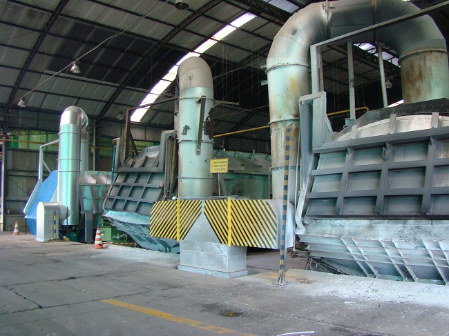 Incremento da planta de alumínio - 2008 e 2009