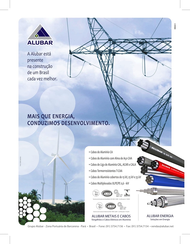 Anúncio da Alubar de 2012 para o jornal Valor Econômico - Setorial Energia-1