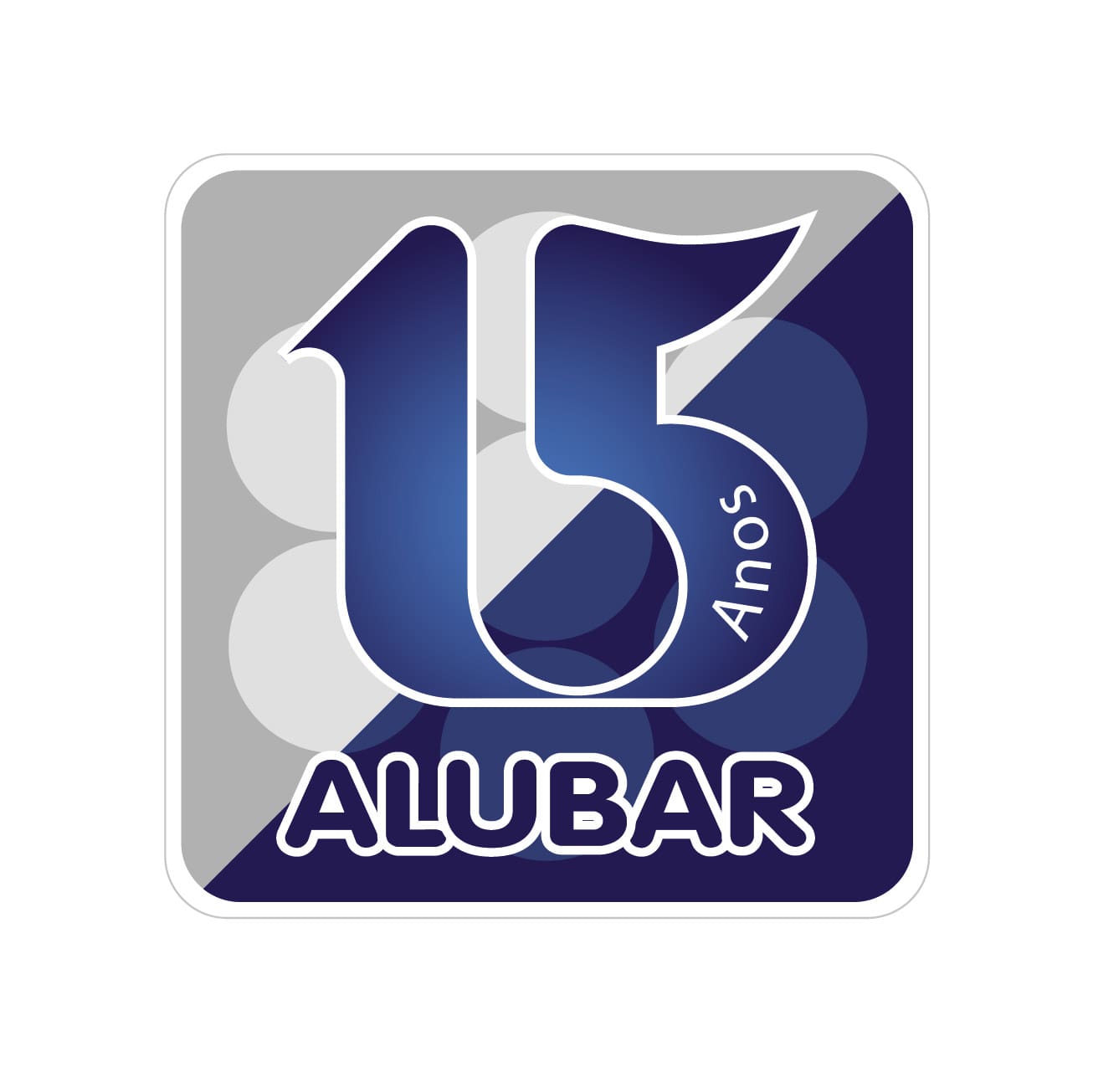 Selo de 15 anos da Alubar
